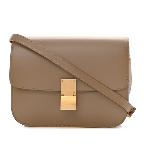 Celine box sales bag taupe